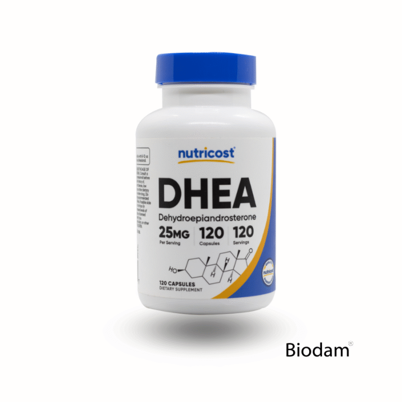 DHEA 25 mg 120 caps NUTRICOST