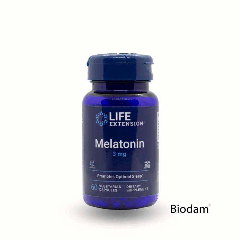MELATONINA 3 mg 60 caps LIFE EXTENSION