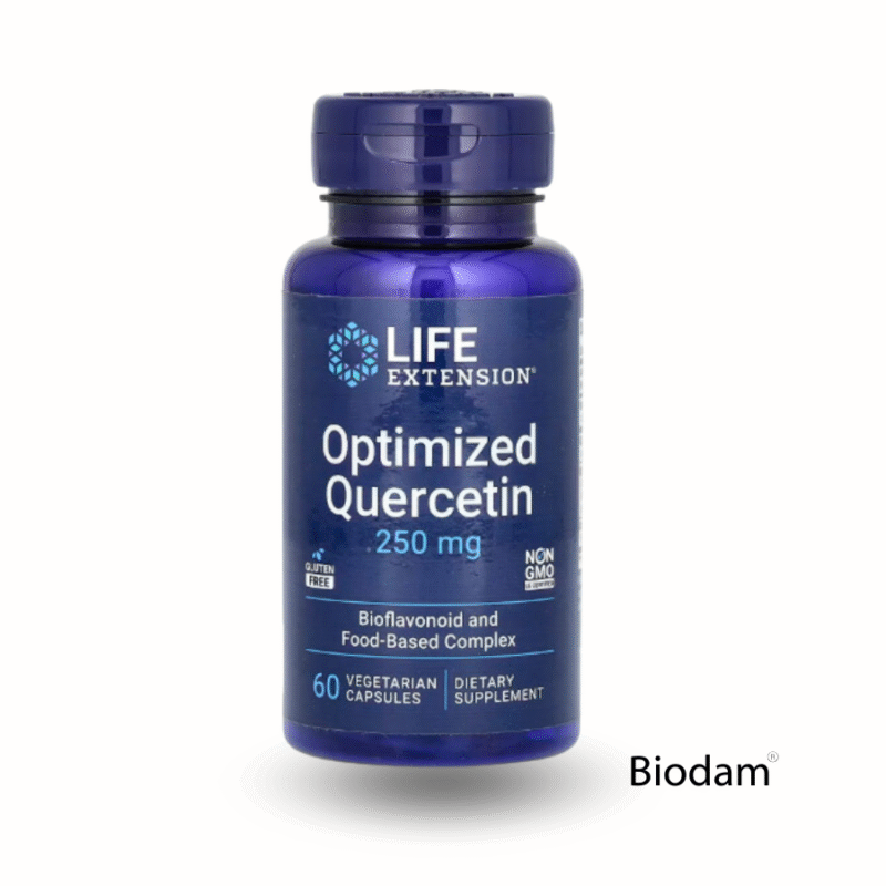 OPTIMIZED QUERCETIN 250 mg 60 caps LIFE EXTENSION