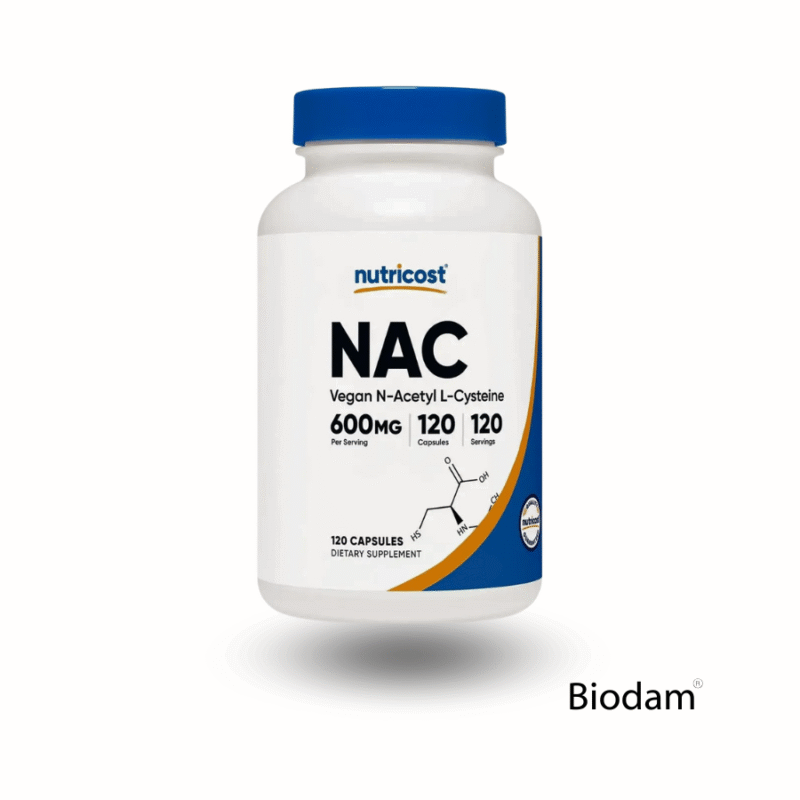 NAC 600 mg 120 caps NUTRICOST
