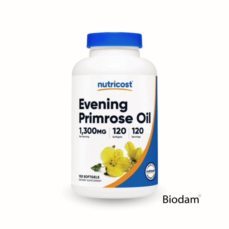 EVENING PRIMROSE OIL 1,300 mg 120 caps NUTRICOST