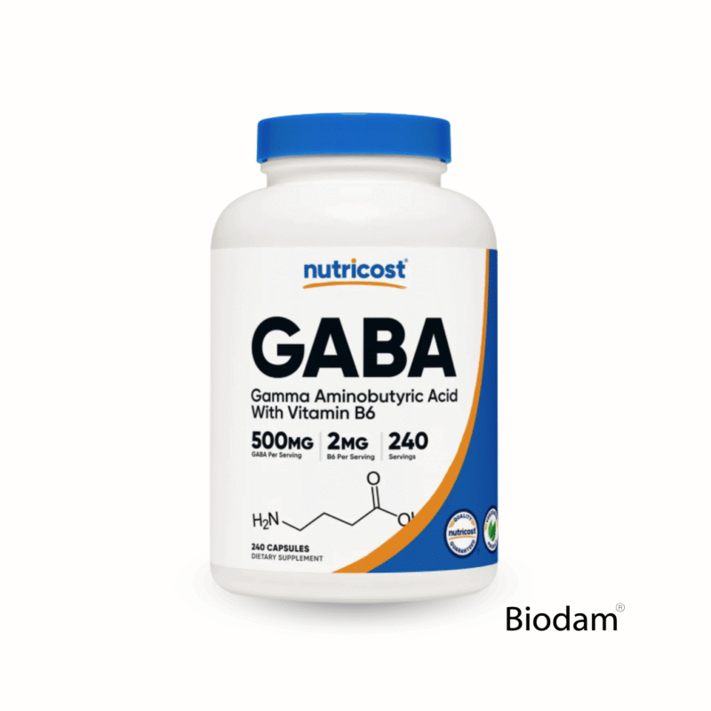 GABA 500 mg 240 caps NUTRICOST